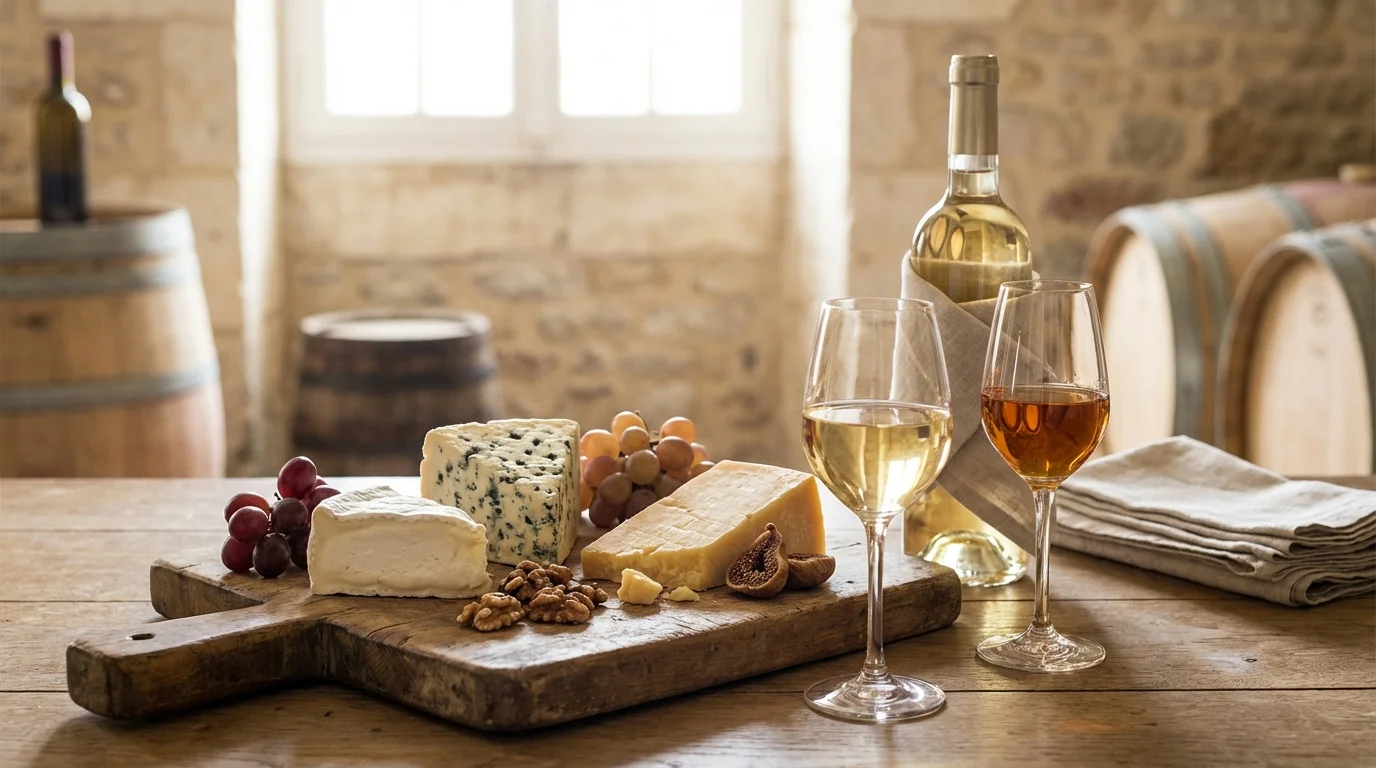 Accords mets-vins : quel vin servir avec le fromage