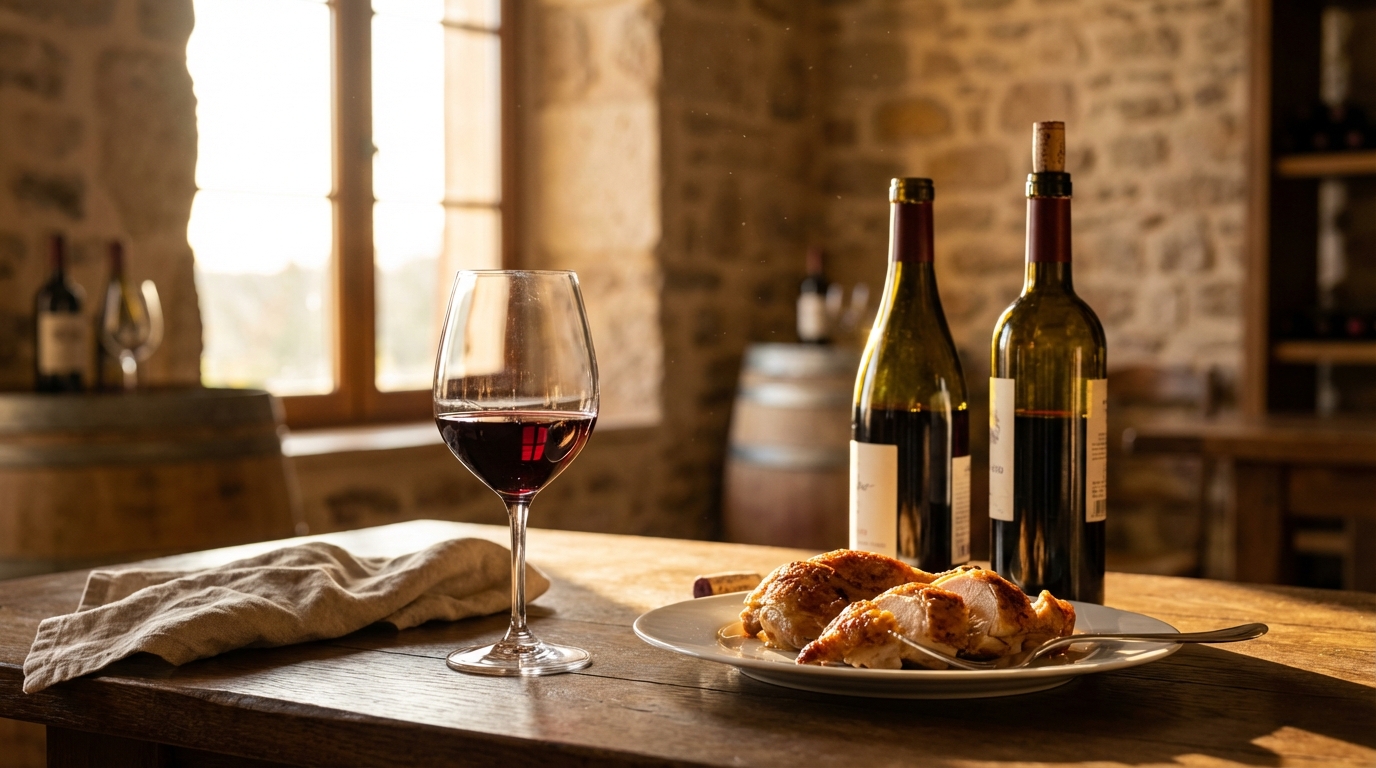 Accords mets-vins : quel vin servir avec la volaille et les viandes blanches
